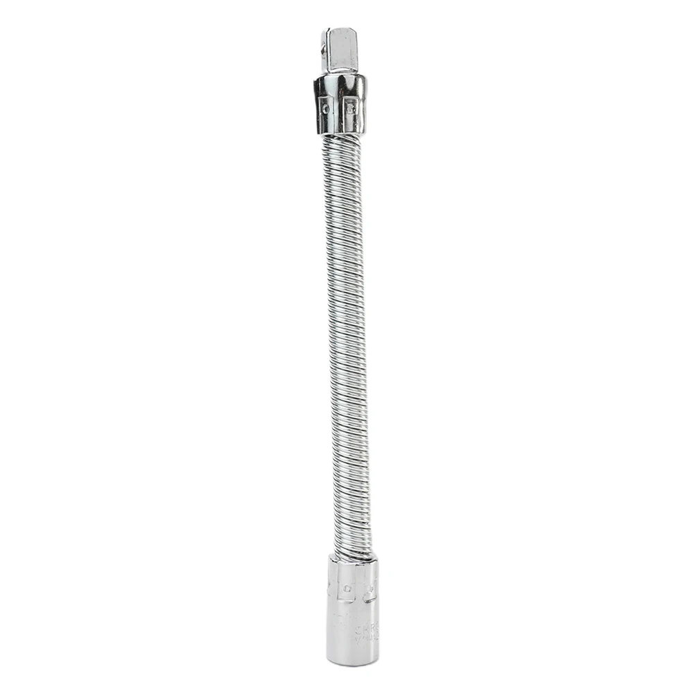 1/4 3/8 1/2 Flexible Ratchet Extension with Spring Core for Accessing Obstructed Bolts and Smooth Torque Transmission
