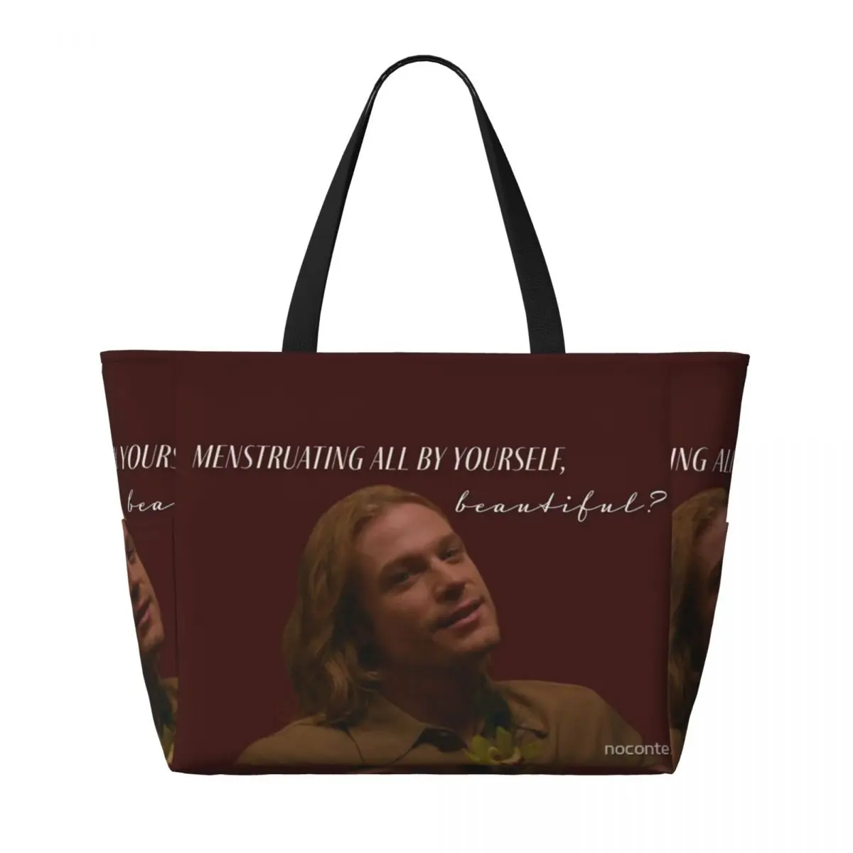 Período Lestat Meme Praia Travel Bag, Popular Tote Bag, Adulto Sports Birthday Gift, Multi-Style Pattern