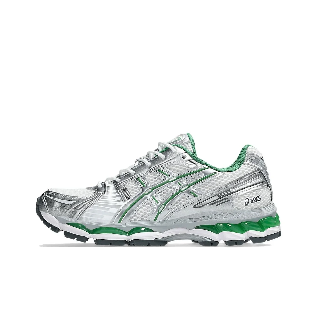 

ASICS GEL Kayano 12.1 Abrasion Resistant Low top Casual City Commuting Running Shoes Unisex Silver Green 1203A759-100