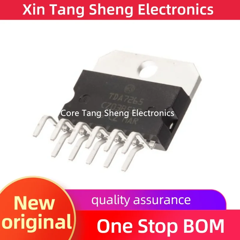 （5pcs）TDA7265L TDA7265 Car radio amplifier Audio amplifier IC chip package ZIP11