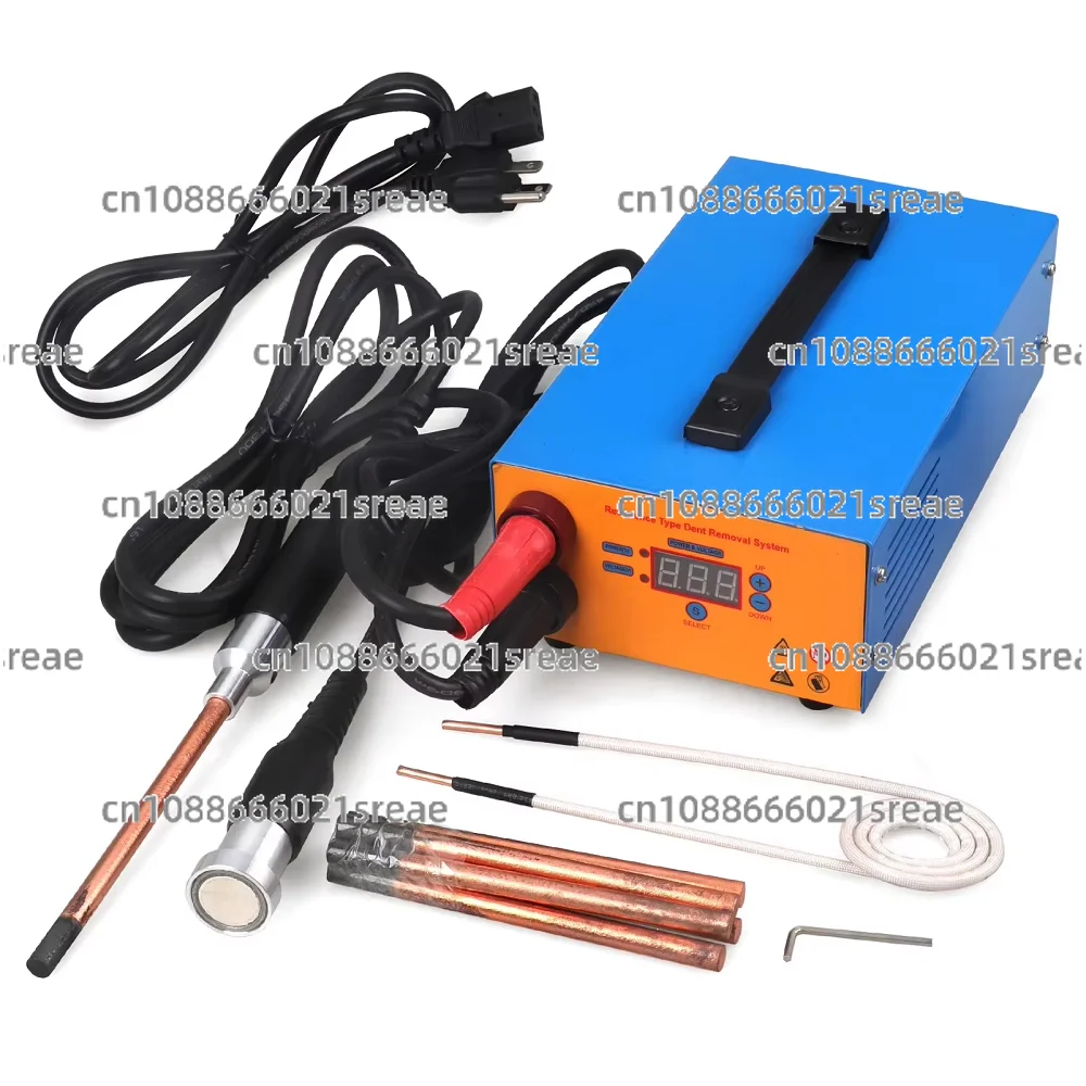 

220 В/110 В инструмент для ремонта вмятин автомобиля для ремонта вмятин алюминиевой и стальной пластины 1000 Вт PDR автоматический индукционный нагреватель для удаления вмятин на кузове