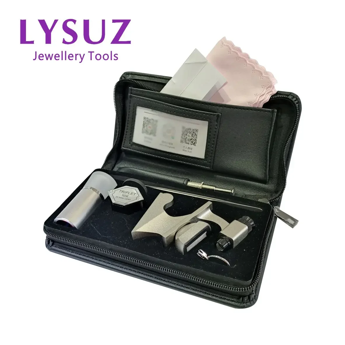 

Jewelry Identification Kit Bag Instrument Diamond Gemstone Appraisal Evaluation Sorting Tools Magnifier Inscription Loupe Lysuz