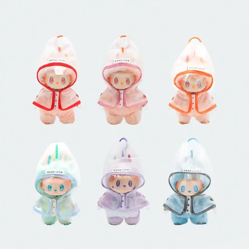

Cute Labu15-17cm First Generation Second Generation Third Generationraincoat Dolls Clothes Headphones Camera Doll Accessories