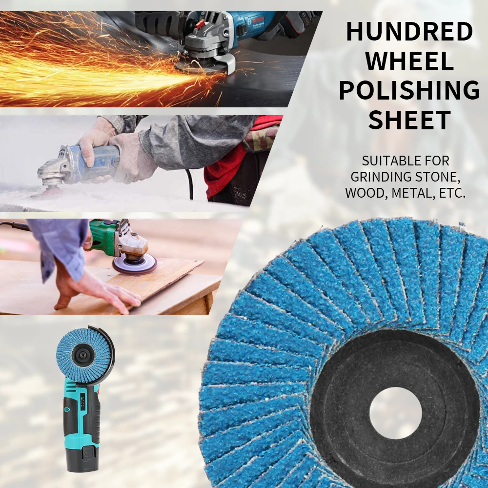 Mini Grinder Disc 75mm Cutting Disc Metal Angle Grinder Accessories Wool Polishing Pads Buffing Angle Grinder Wheel