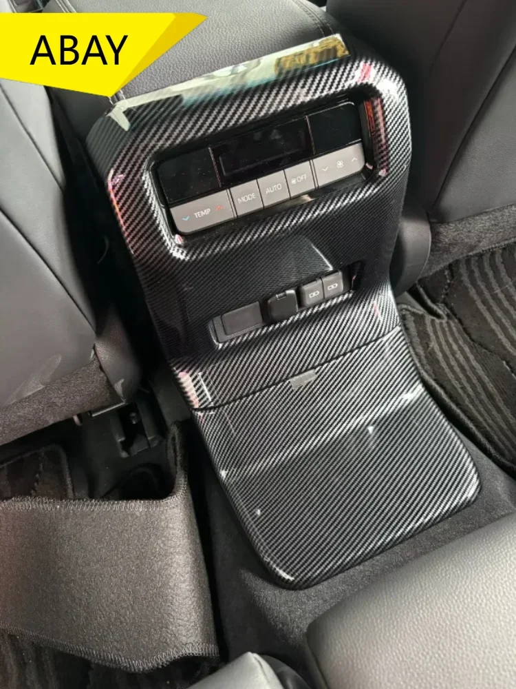 

For Toyota Land Cruiser 250 2024 1958 Prado LC250 Armrest Box after Air Vent Protective Cover,Interior Upgraded Accessories