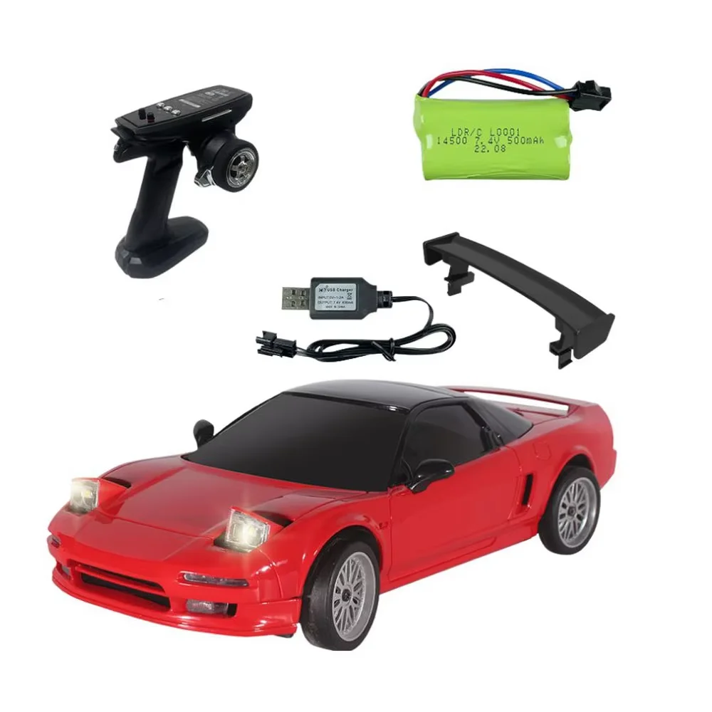 

LDRC LD1803 NXS Drift Car RTR 1/18 2.4G 2WD ESP Gyroscope RC Car Drift Vehicles LED Lights Full Scale Controlled Model Toys