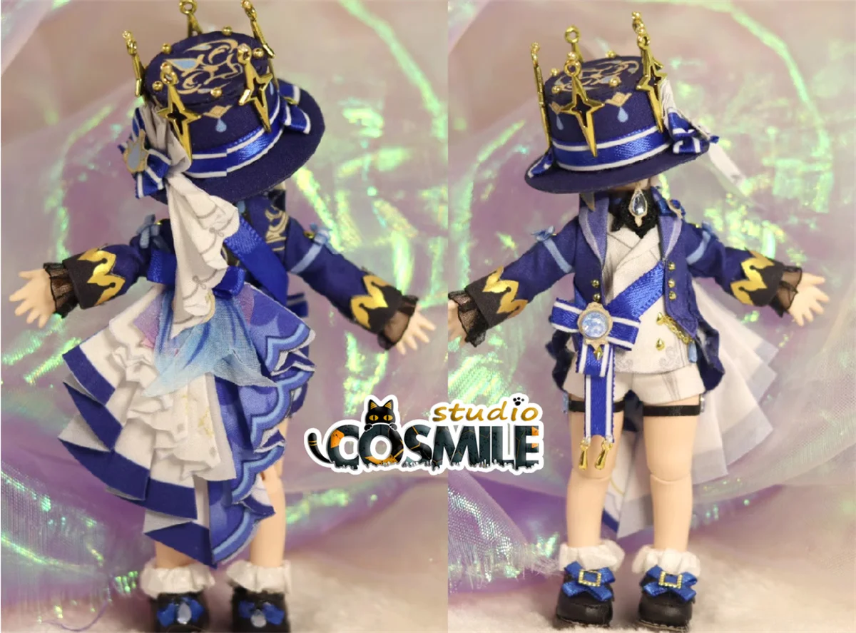 

Handmade Genshin Impact Furina de Fontaine フリーナ 푸리나 OB11 OB22 1/12 UF MJD BJD Figure Toy Doll Accessories Doll's Clothes