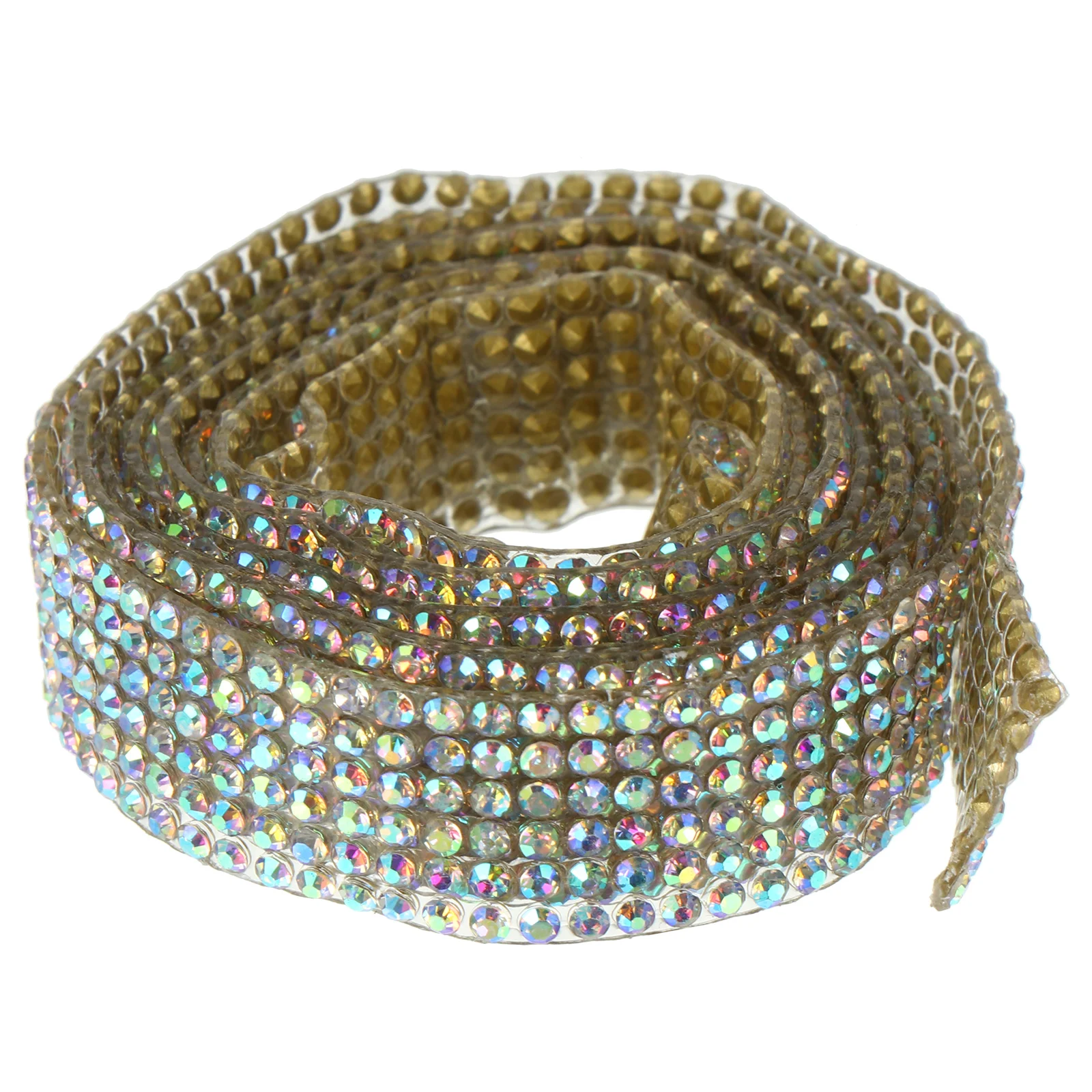 

Waist Belt Adhesive Drill Crystal Sparkling Tape Mesh Rhinestone Wrap for Wedding Banding Belts Bride