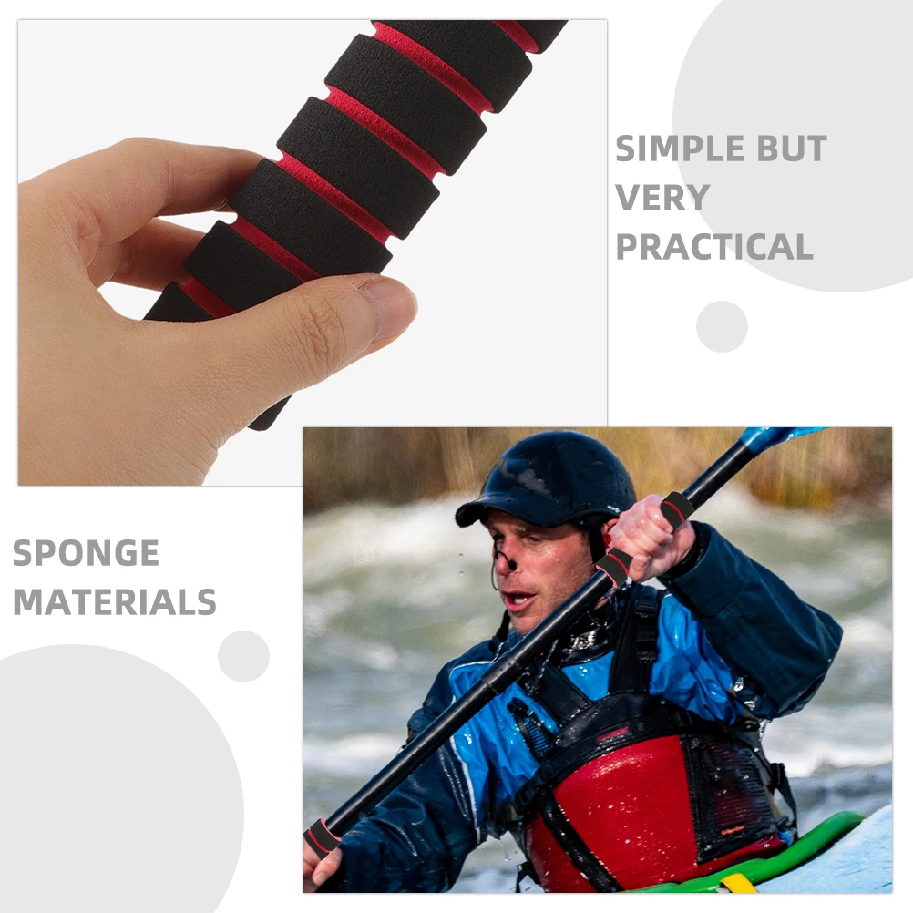 

20Pairs Kayak Paddle Accessories Non-Slip Grips Sponge Handle Cover Paddle Protector Exquisite Workmanship Kayak Accessories