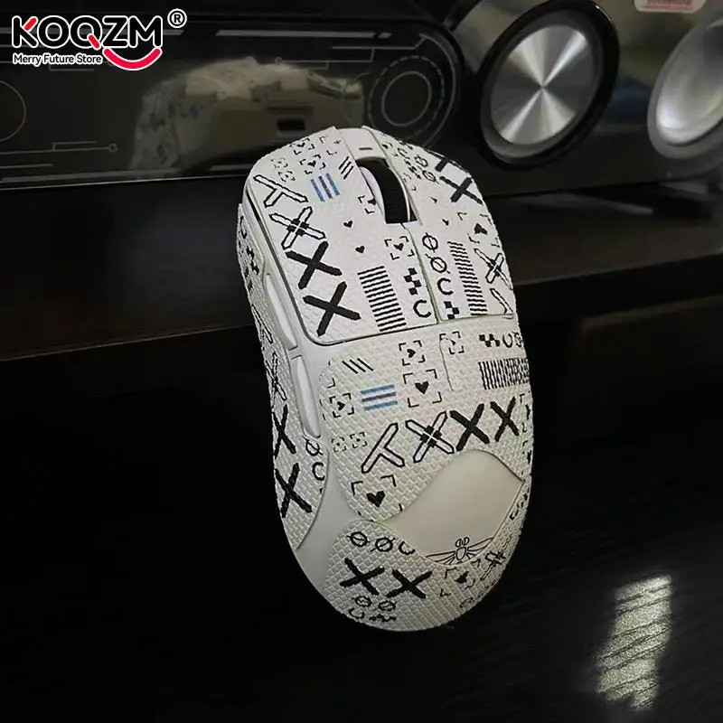 Gaming Mouse Grip Tape Skate Handmade Sticker Non Slip Suck Sweat Sticker For Vgn Dragonfly F1 Mouse Wireless F1 Pro Max Mice