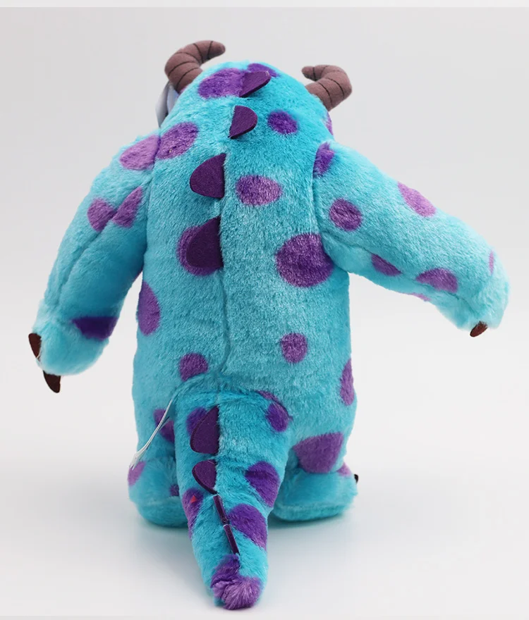 Kawaii Flauschige Pixar Sulley und Mike Plüschtiere Set Monsters Inc Wazowski Niedliche Anime Stoffpuppen Geburtstagsgeschenk für Mädchen Jungen – Detail 5