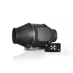 Inline Duct Fan EC Motor 4 Inch Ventilation Fan 110/220V For Heating Cooling, Hydroponic, Mushroom Growing, Bathroom Exhaust Fan