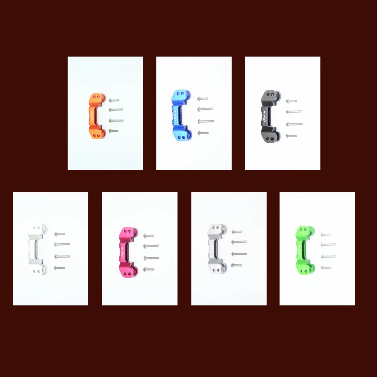 

Алюминиевое переднее верхнее крепление GPM для звеньев верхнего рычага для LOSI 1/10 Rock Rey