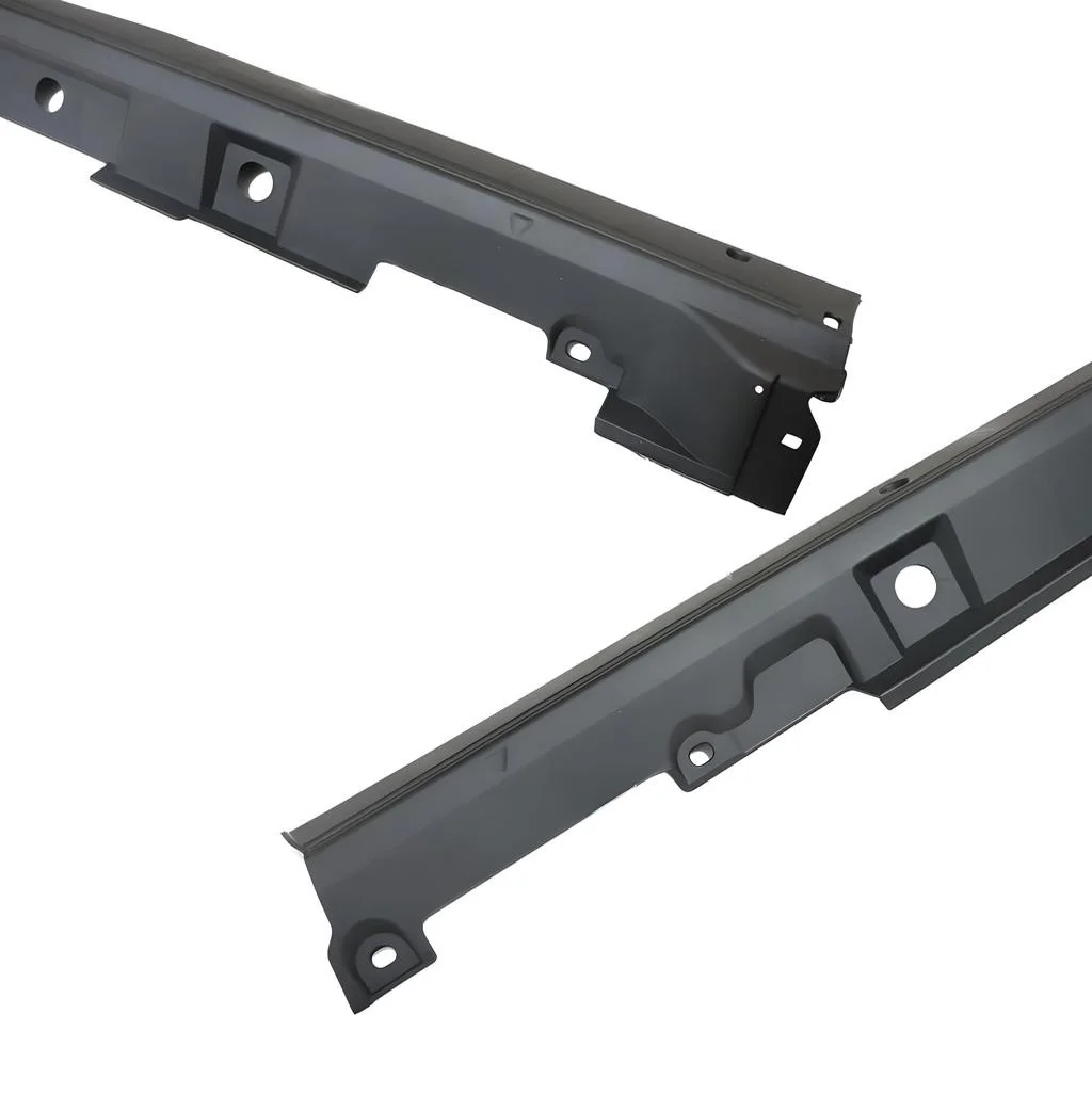 2 قطعة الجانب الروك تنورة صب لوحة اليمين واليسار لتويوتا هايلاندر 2020 ~ 2023 الجانب تنورة الباب صب لوحة الروك السفلى #6