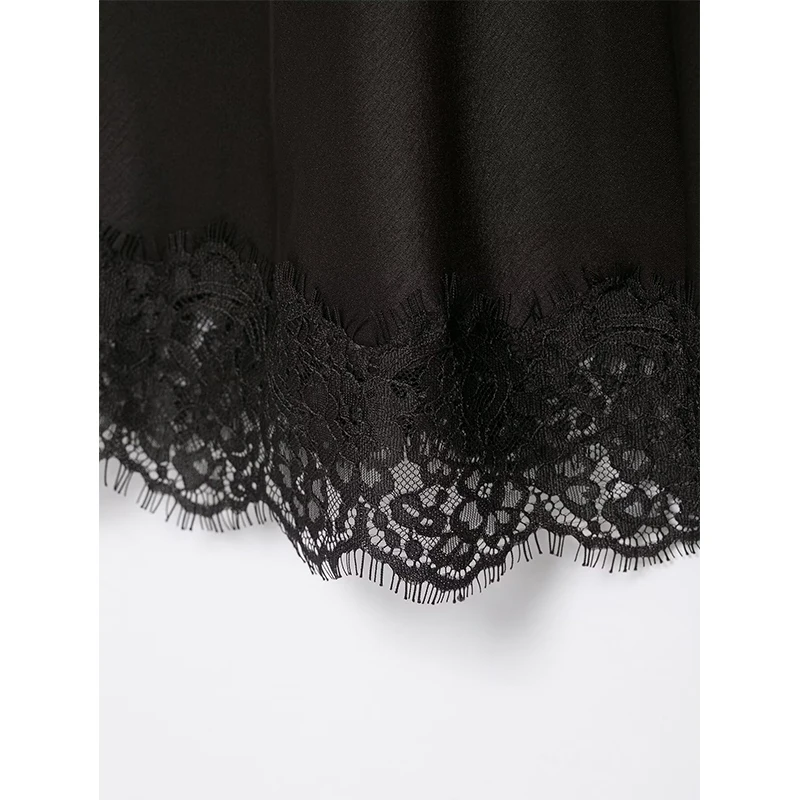 Mulheres rendas midi saias conjuntos de duas peças 2025 nova moda chique cetim renda estilingue topo ternos femininos sexy elegante mulher outfits