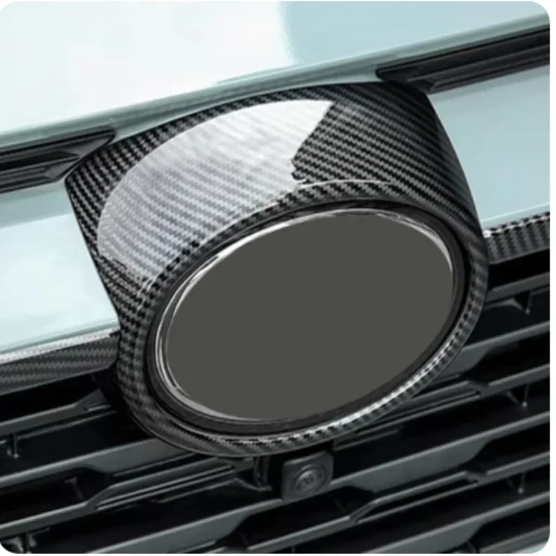 IOSN For Toyota RAV4 RAV 4 XA50 2019-2021 2022 2023 ABS black Car Front Frame Mark Grille Grill Emblem Badge Logo cover Trim Sti - view 4