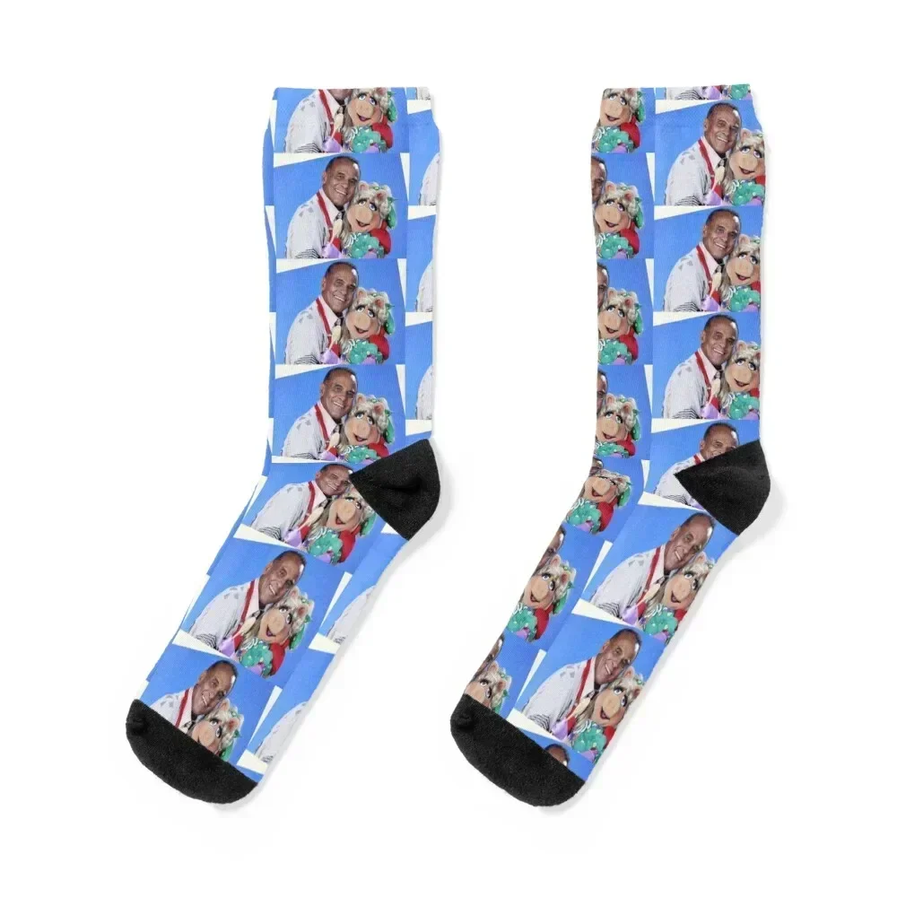 Miss Piggy and Harry Belafonte Socks FASHION christmas stocking Stockings compression Man Socks Women's