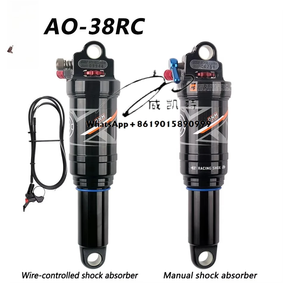 AO-38RC MTB DH велосипедная катушка задний амортизатор 165/190/200/210 мм горный велосипед мягкий задний амортизатор