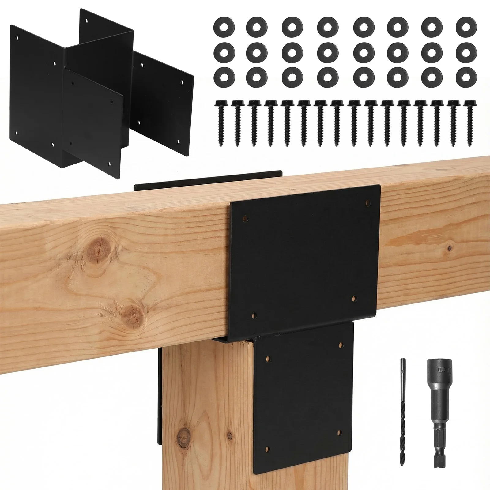 2 Pack Post Caps Ti…