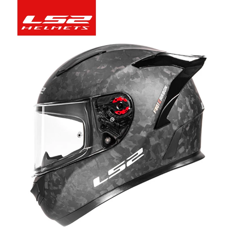 LS2 FF801 Carbon Fiber Full Face Motorcycle Helmet Anti-fog ECE Original Helmets