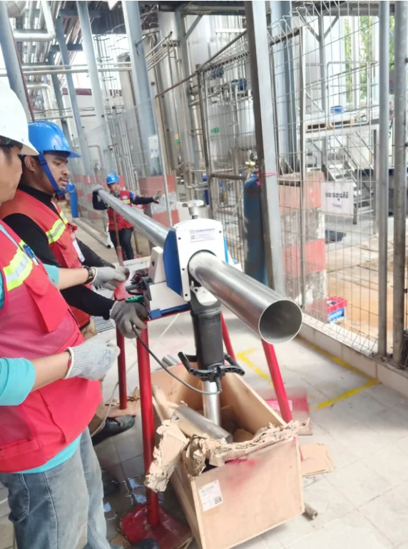 HX4 Electric Automatic Stainless Steel Pipe Tube Cutting Saw Machine for PVC Aluminum Plastic Alloy Core Engine Bearing