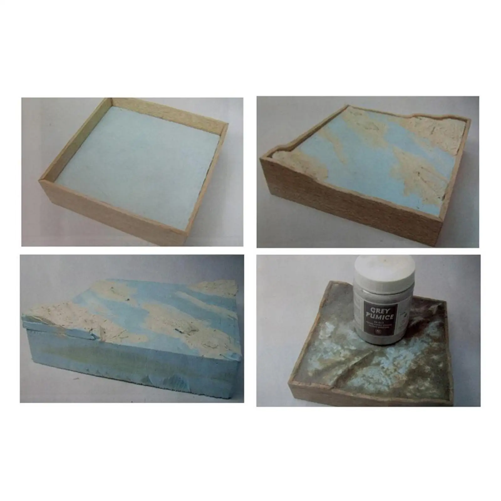 

Набор из 5 белых пенопластовых пластин 295x200 мм для поделок, моделирования и резьбы