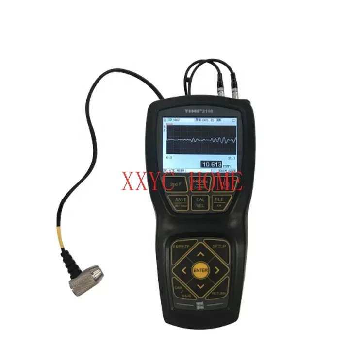 

with A/B scan Ultrasonic Thickness Gauge