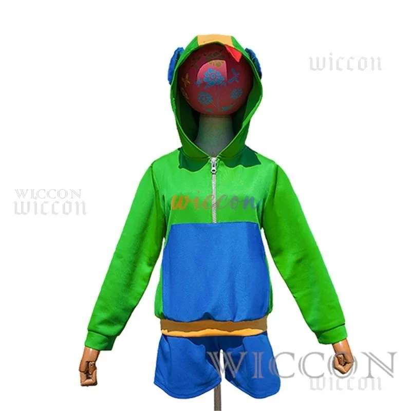 ليون كوسبلاي الأسطوري هوديس براولز الزي الموحد ستار أنيمي للجنسين السراويل القماش الحلوى هالوين حفلة لعب الأدوار الملابس #4