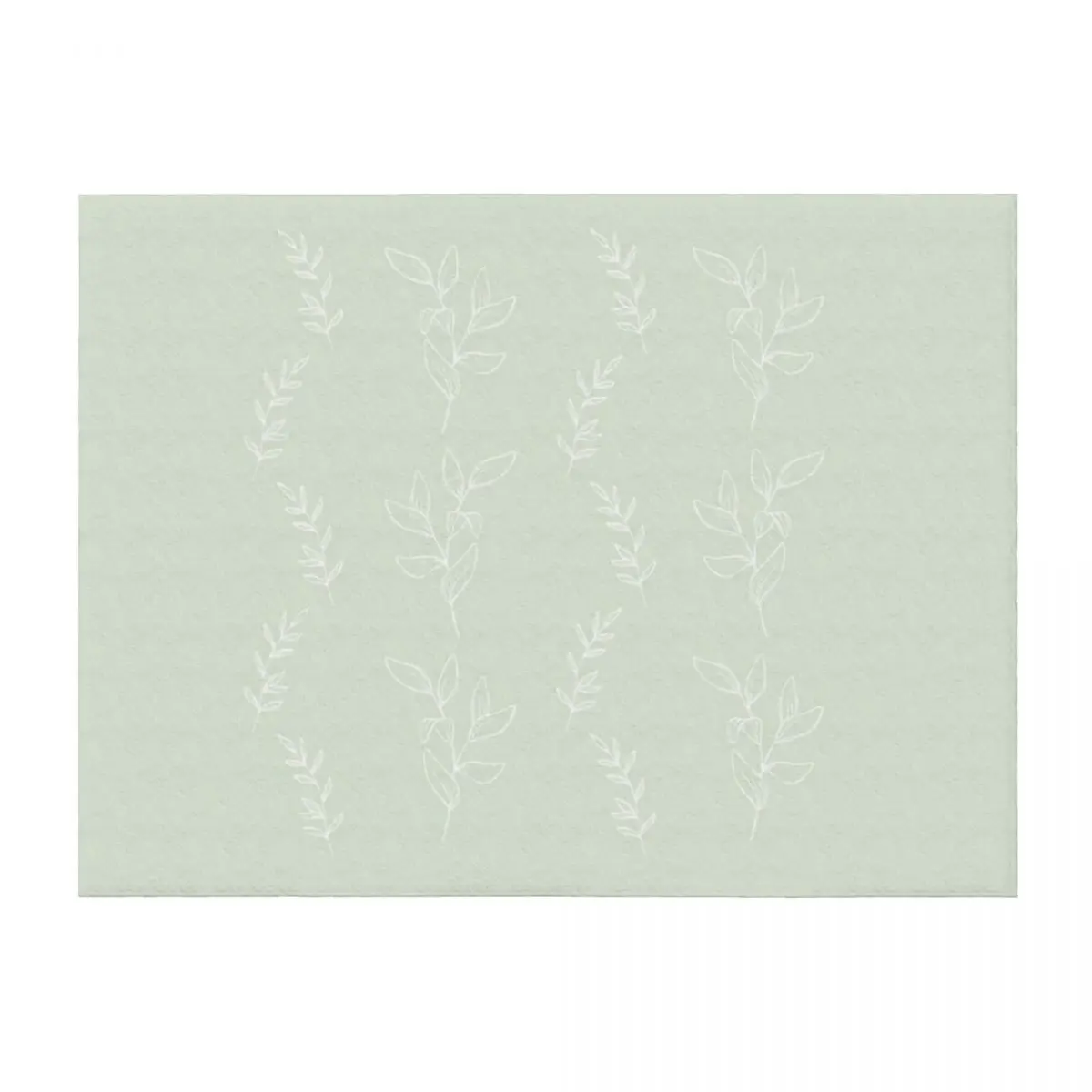 

Leaves Sage Green 1 Throw Blanket Giant Sofa Plush Fashion Sofas Decorative Throw Blankets