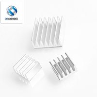 3pcs + Adhesive Raspberry Pi 3 Heatsink Cooler Pure Aluminum Heat Sink Set Kit Radiator For Raspberry Pi 2 B