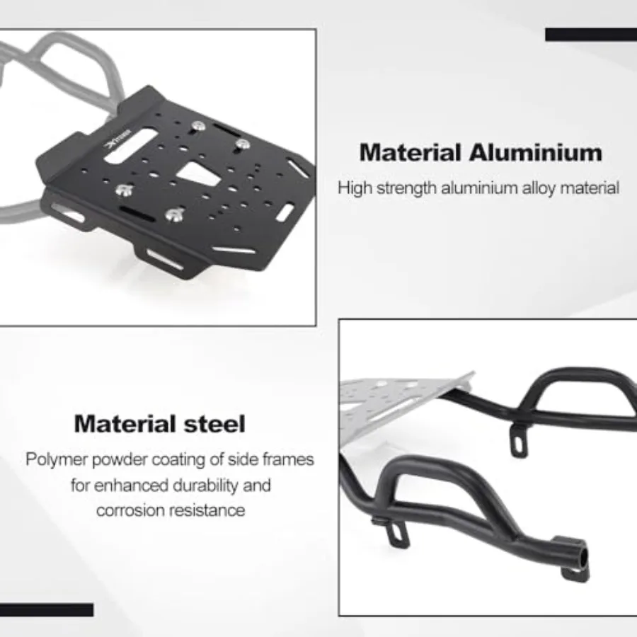 Rear Rack Compatible with Scrambler 1200 X 20242025 Scrambler 1200 XC 20192023 Scrambler 1200 XE Luggage Rack Motorcycle Rear C