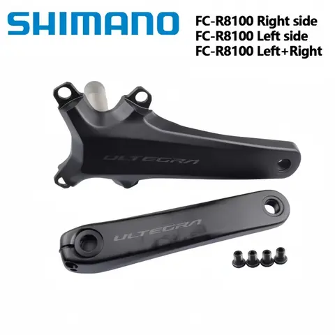 Shimano Ultegra R8100 크랭크암 12S 165MM 170MM 172.5MM 175MM 오른쪽 12S/한 쌍 2x12Speed FC R8100 도로 자전거 크랭크