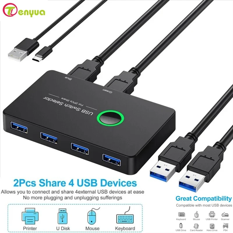 Usb Kvm Switch For … - image