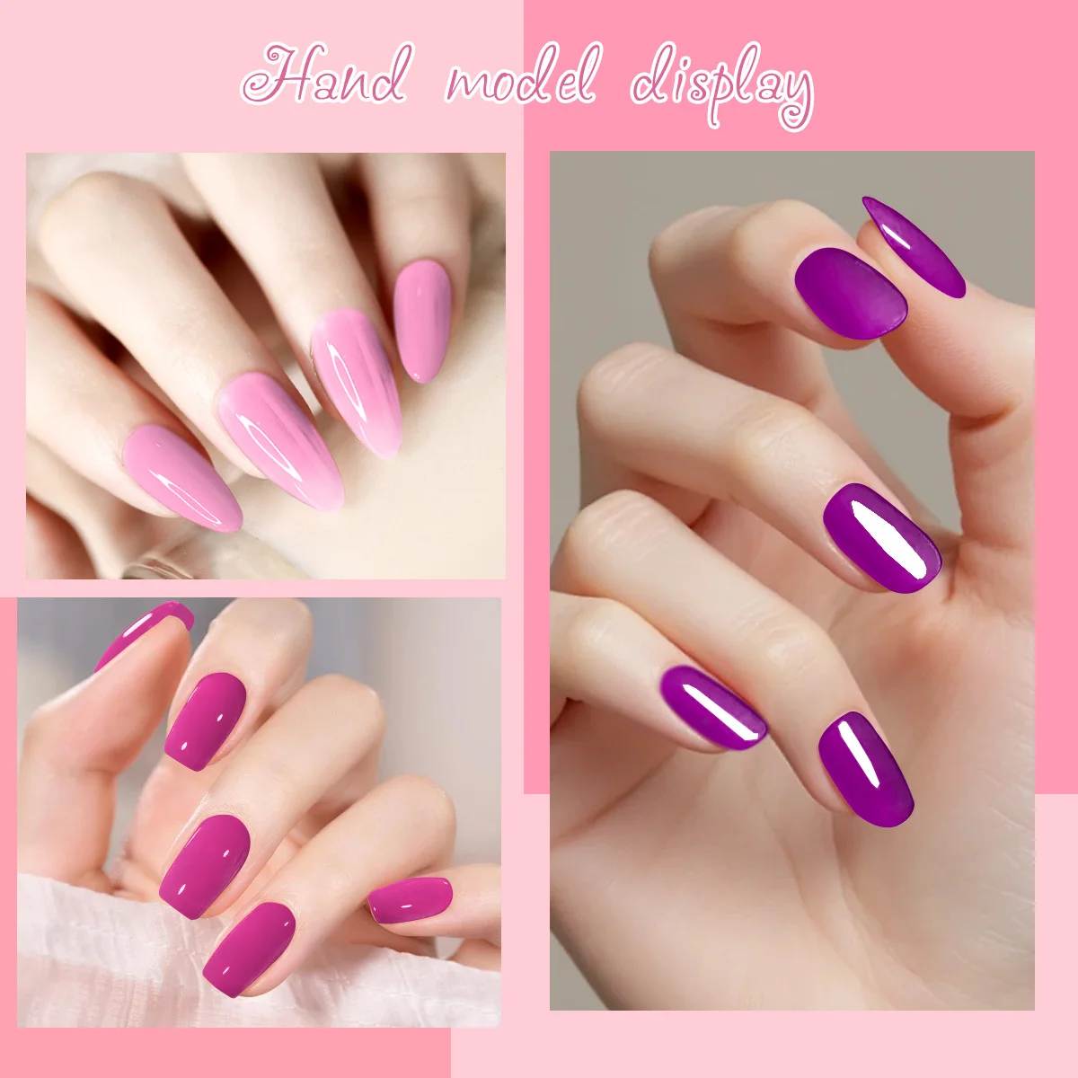 10Pcs/Set Faandin 0.24oz*10 Bottles, Solid Color Pearlescent Gel Nail Polish Set, Rich Colors, Selected Purple Series, Red Series, Nude Series, Dazzling Nail Polish Gel Set, High-Quality Nail Polish Gel, Long-Lasting, Wear-Resistant, Not Easy to Fade, Easy-To-Remove Nail Polish Gel, Perfect Gift for Friends, Wholesale Nail Polish Gel for Nail Salons