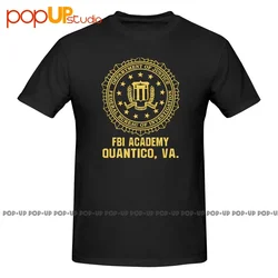Fbi F.B.I Academy Quantico Va Virginia Shirt T-shirt Tee Vtg Design Novelty Best Quality