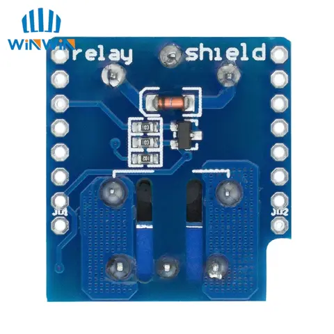 Enkanalig Wemos D1 Mini Relay Shield Wemos D1 Mini Relay Module för ESP8266 Development Board 1 kanal 10 best sales ESP-relä - №8