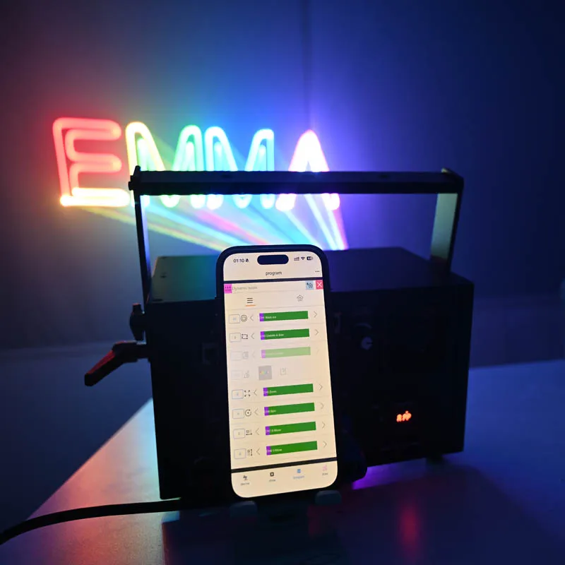 

Высокоскоростной сканер 30kpps с RGB-лазерной подсветкой, интерфейсом SD-карты и ILDA