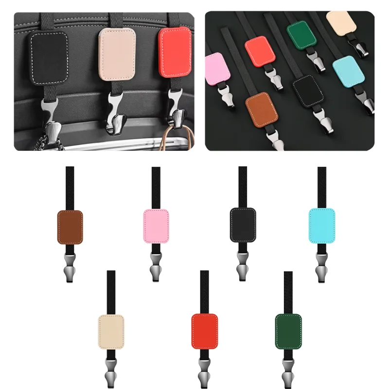 

1PCs Universal Car Seat Headrest Hook Convenient Auto Storage Hooks Bracket For Bag Pouch Clothes Cars Accessories Interior