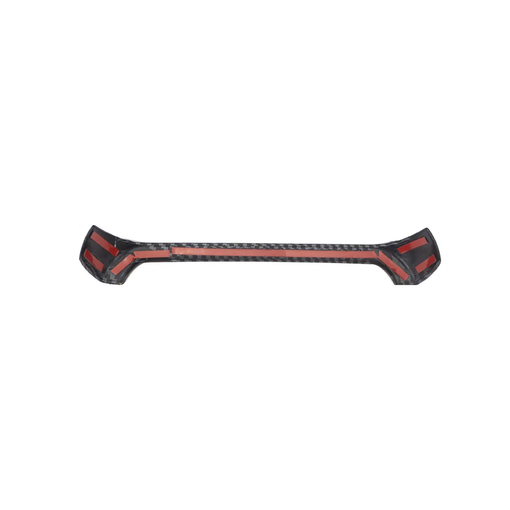 1pc ABS Carbon Fiber Color Decorative Trim under Navigation for Ford Ranger Everest 2023