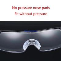 31GJ Glasses with 2 Led Light Magnifier Eyeglasses Nighttime Reader Frame