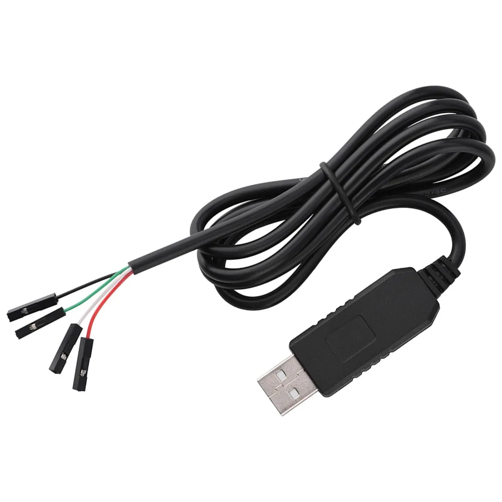 PL2303HX RS232 USB إلى TTL محول 100 سنتيمتر طول واجهة تسلسلية USB إلى كابل TTL USB إلى COM/TTL STC تنزيل كابل