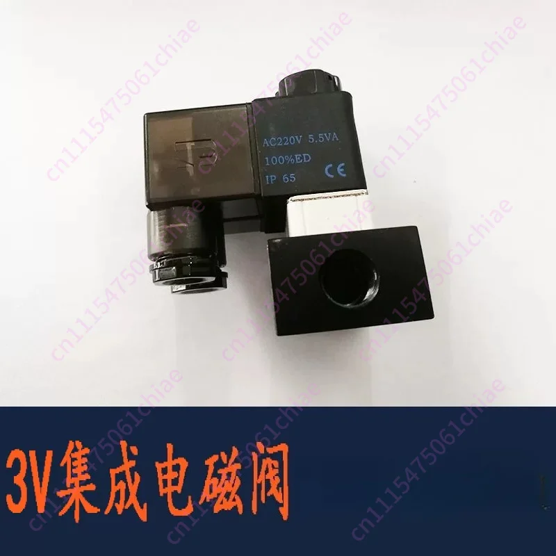 Two-position Three-way Solenoid Valve 3V1-06B Integrated Valve 3V1-06B-2F220V Integrated Valve