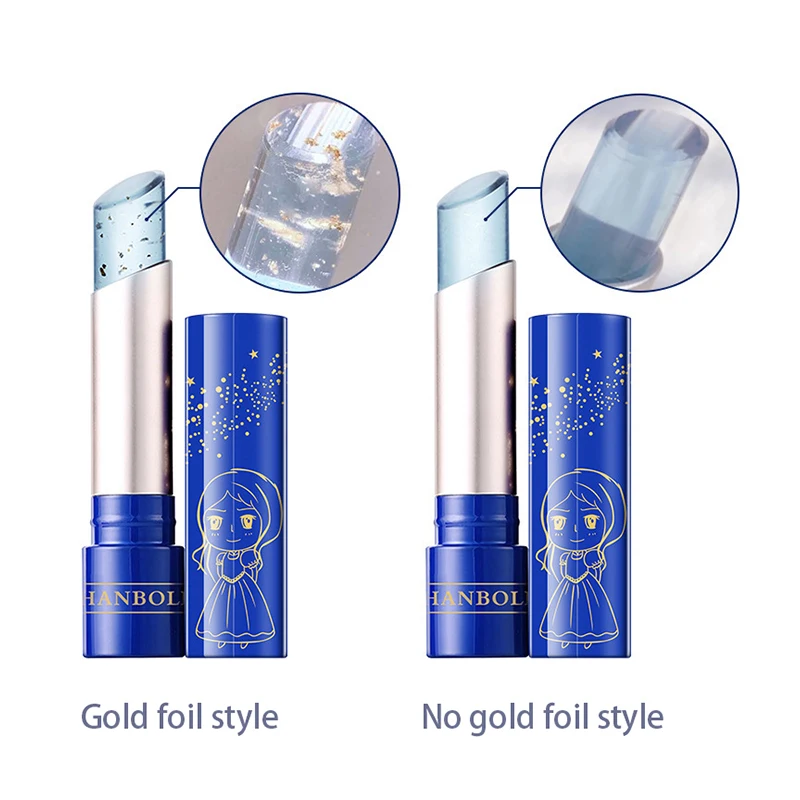 Leuke Change Colour Lipstick Cosmetische Goud Folie Temperatuur Change Base Professionele Make-Up Voor Koreaanse Vrouwen Lippenbalsem