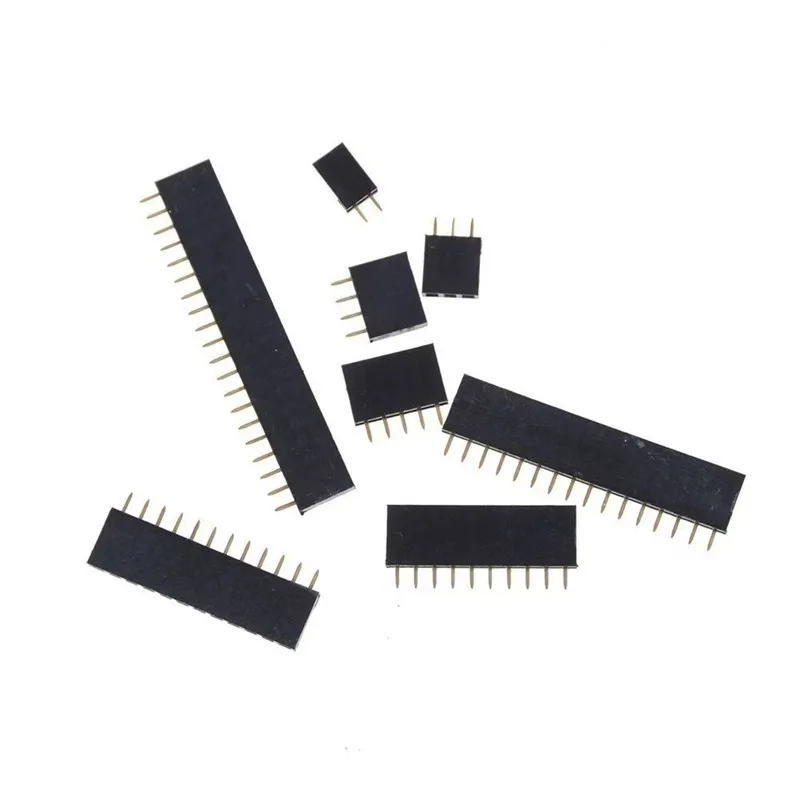 

2.54MM spacing row single row bus bar pin socket 1*2P3P4P5P6P7P8P10P12P--40P