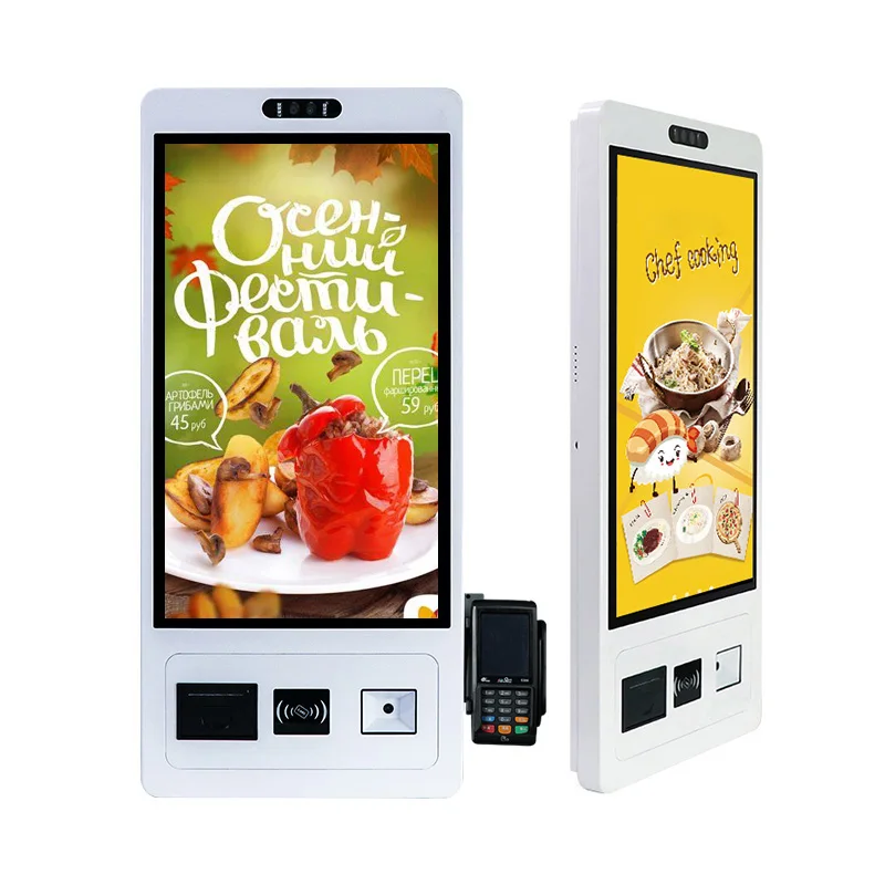 

Interactive Touchscreen 21 24 27 32 Inch Digital Information Kiosk Self-service Kiosk For Tourism Advertising