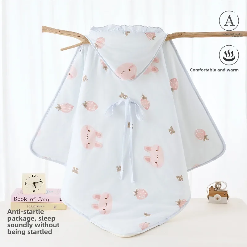 

Пеленальное одеяло для новорожденных — толстое теплое пеленание для детской родов на осень и зиму, идеально подходит для больниц и использования на открытом воздухе