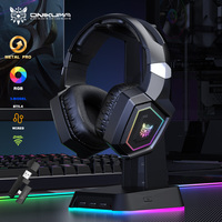 ONIKUMA GT806 Tri-Mode Gaming Headset with Microphone for PS4, PC, Mobile Devices, 2.4GHz Wireless 5.3 Gaming Headset