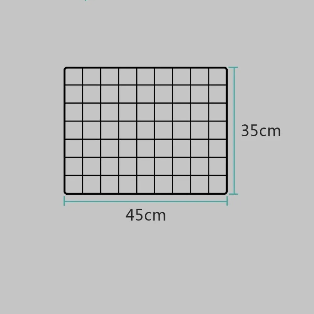 

Creative Grid Display Rack Metal with Base Storage Rack Grid Frame Desktop Stand Art Photo Display