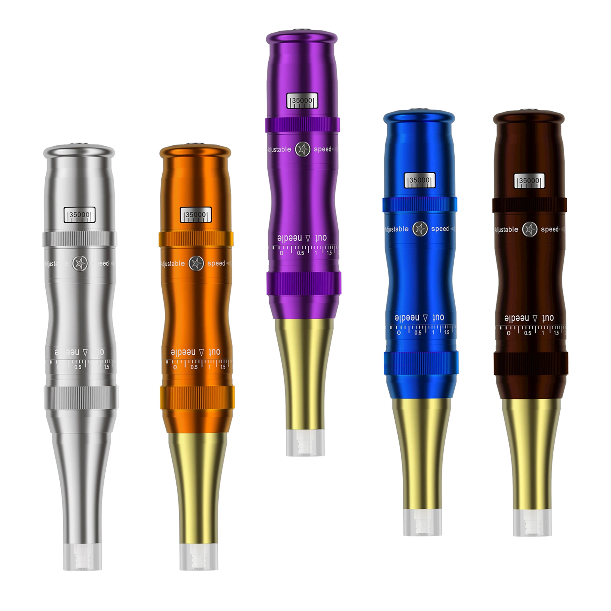 

Машина для перманентного макияжа Deergirl, беспроводная ручка для татуировки бровей, бессердечный двигатель, ручка для микроблейдинга бровей с иглой для бровей