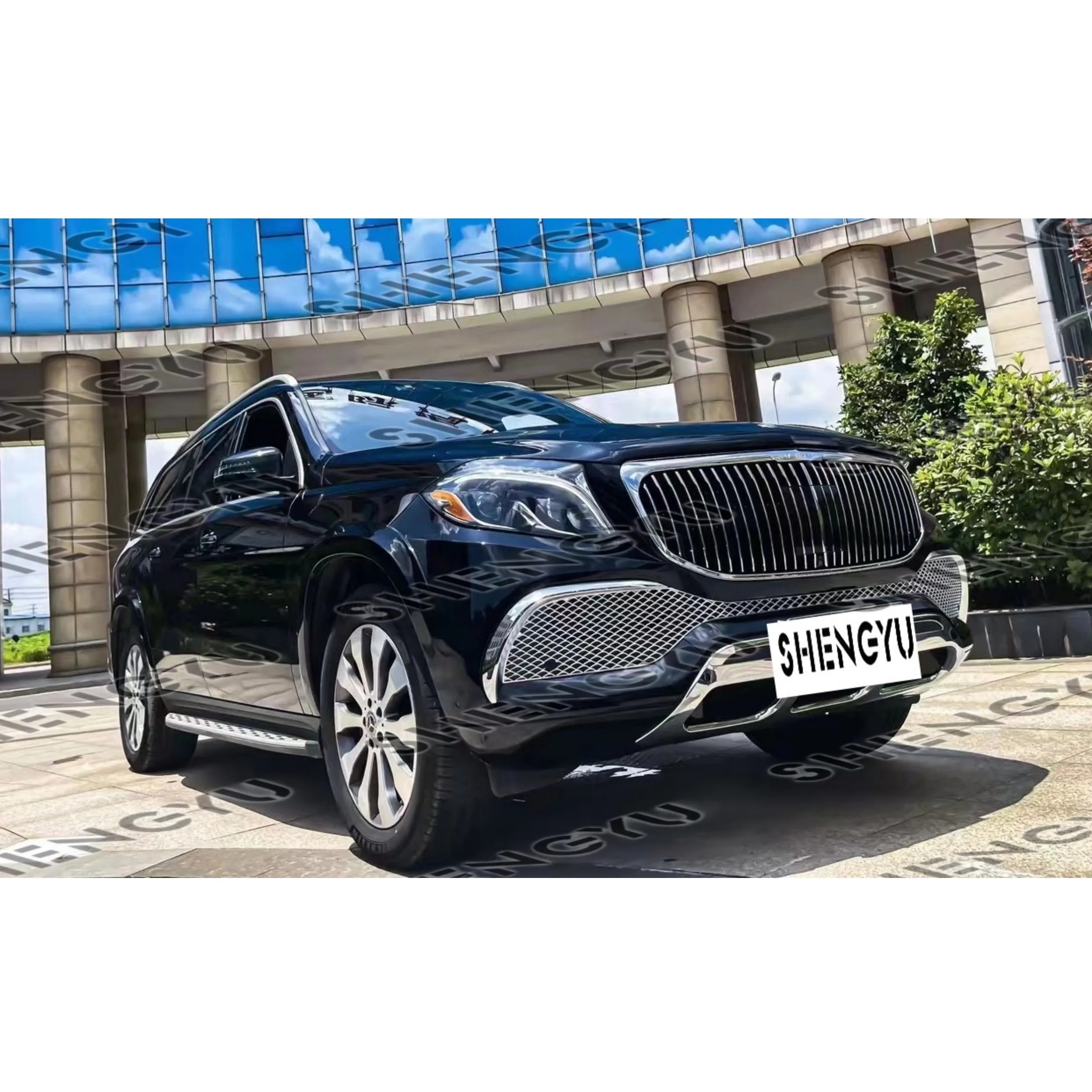 

Factory Hot Selling Car Body Kit Bumper Eyebrows for Benz GLS X166 2016-2019 Upgrade to Model